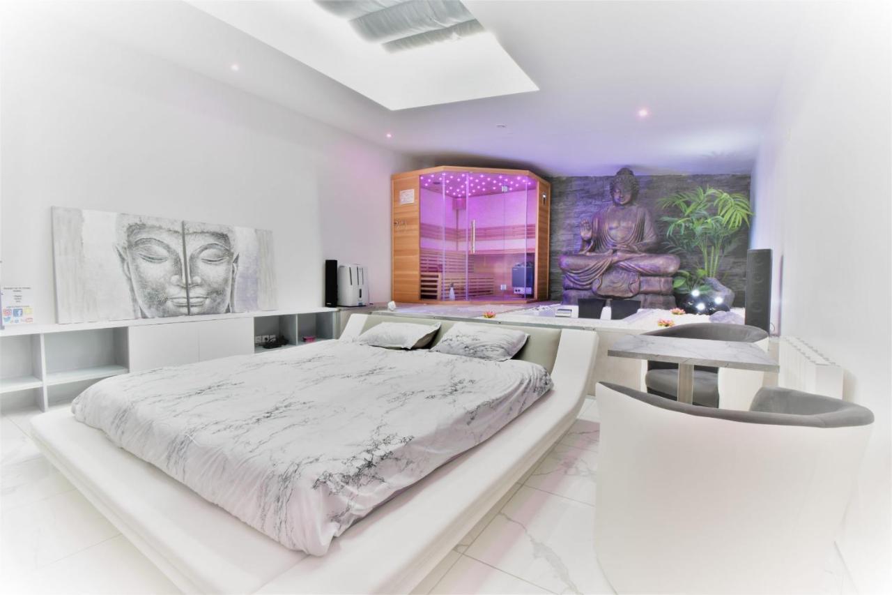 Jacuzzi Sauna Privatif Fécamp Exterior foto